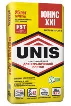 ЮНИС Клей плиточный XXI (25кг)
